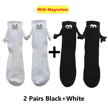 Couple Cotton Sock Magnetic