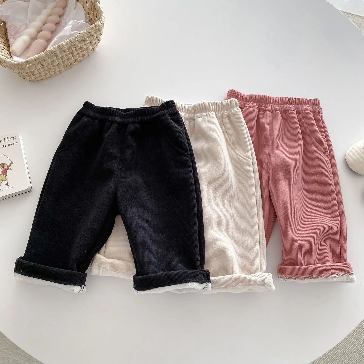 Autumn Kids Baby Pants Thicken