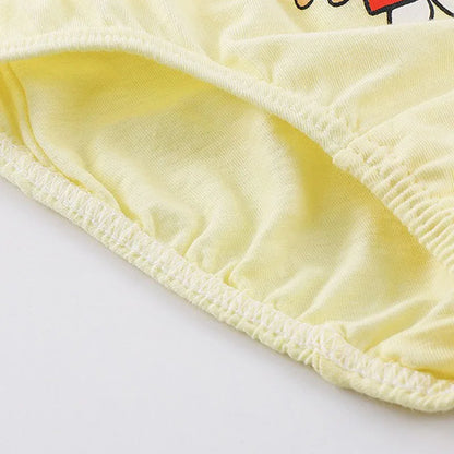 5 Pack/Box Children Panties For Girls Soft Cotton