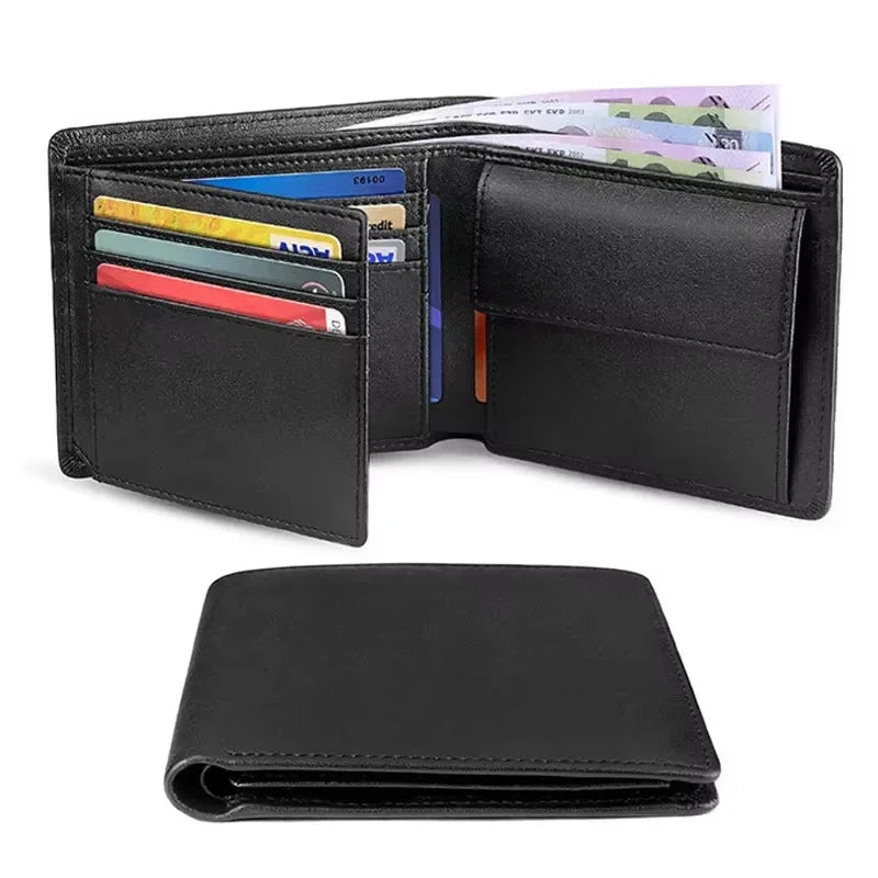 100% Genuine Leather  Men Wallets