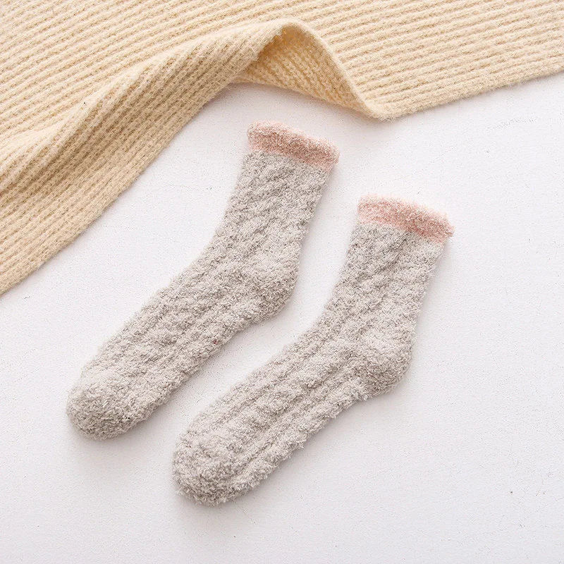 Autumn Winter Socks Cute Cat Claw