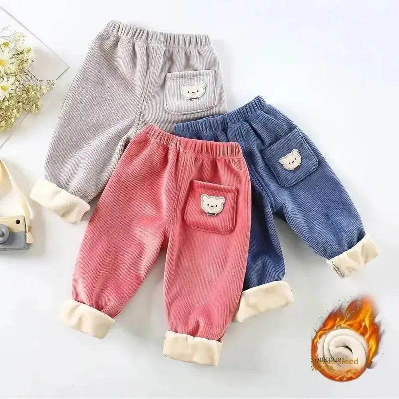 Kids Warm Pants Autumn Winter