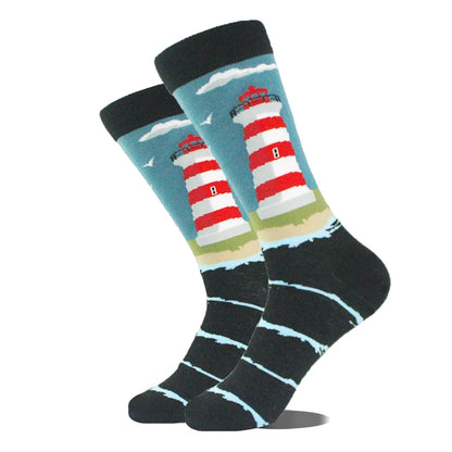 Cotton Happy Funny Socks