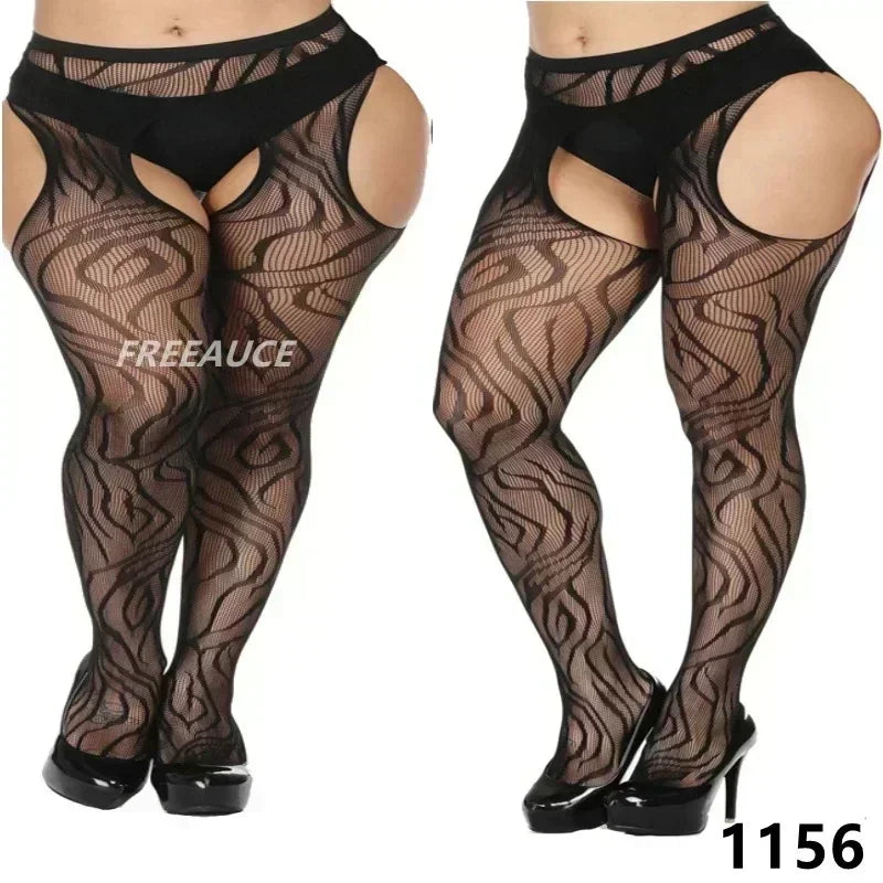 Women Large Plus Size Stockings