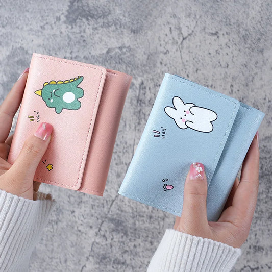 Women Short Cute Small Wallets S