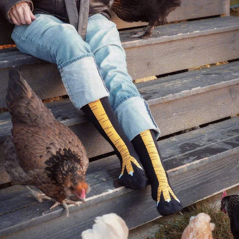 UNISEX Funny 3D Chicken Socks