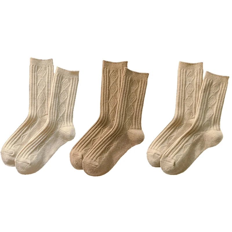 3 Pairs/Lot New Cashmere Wool Socks