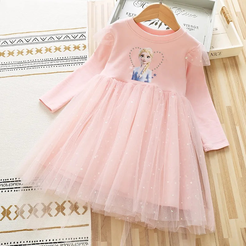 Princess Dress Girls Dress Long-sleeved