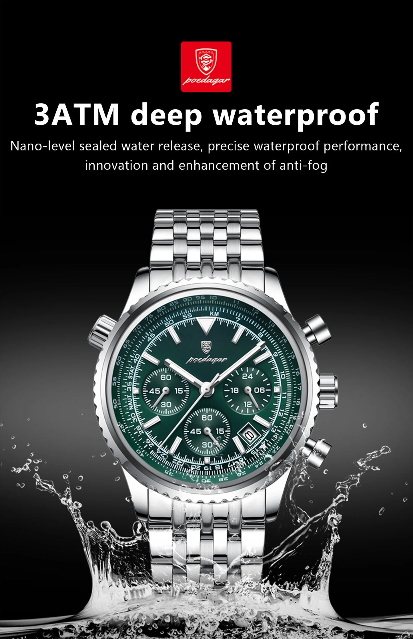 Luxury Military Watch for Men Waterproof