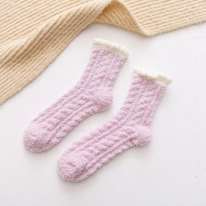 Autumn Winter Socks Cute Cat Claw