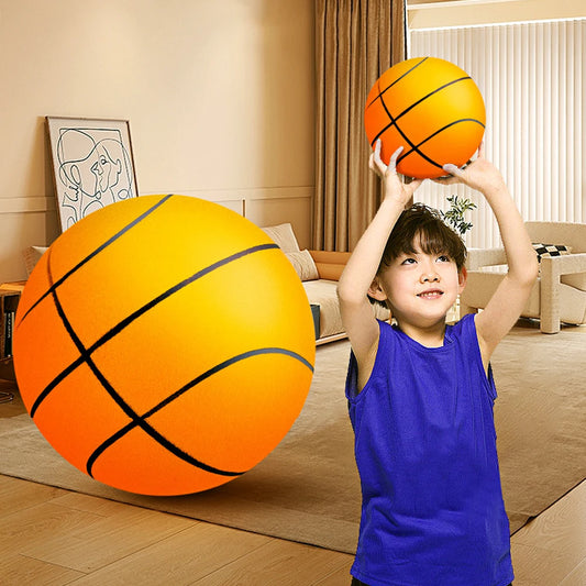 Bouncing Mute Ball Indoor Silent Basketball 24/21/18cm