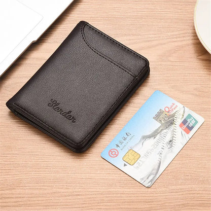 1Pc New Super Slim Soft Wallet PU Leather