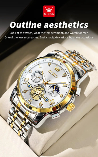 Men's Watches Classic Multifunctional Flywheel