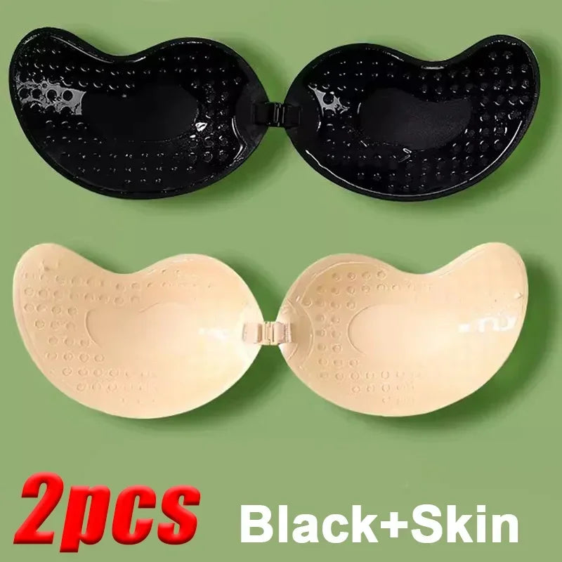 Invisible Strapless Adhesive Stick Bra Strapless Push Up