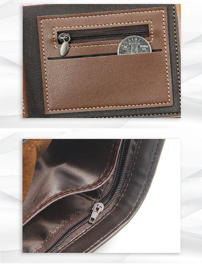 Short Men Wallets Slim Classic