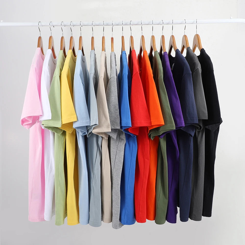 100% Cotton Solid T-shirts