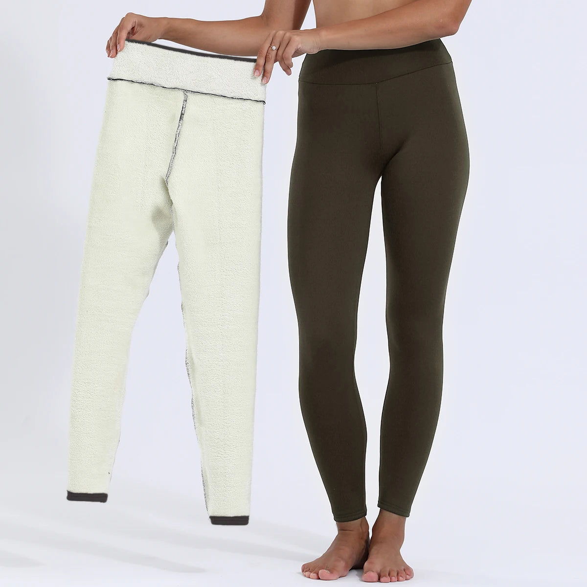 Winter Plus Velvet Stretch Leggings