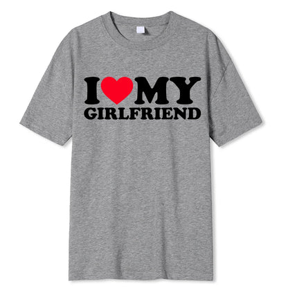 I Love My Boyfriend & I Love My Girlfriend T Shirt