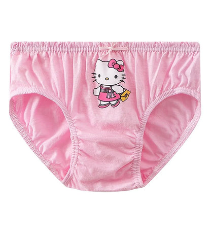 5 Pack/Box Children Panties For Girls Soft Cotton