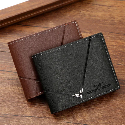 Men's Slim Money Clip Wallet Credit Card ID Holder