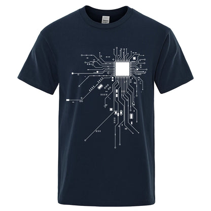 CPU Processor Circuit Diagram T Shirt