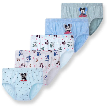 5 Pieces/Lot Children Underwear Cartoon Mickey Boys Panties