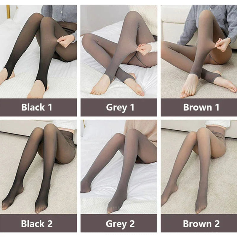 Thicken Polar Stockings Winter Warm Leggings Women