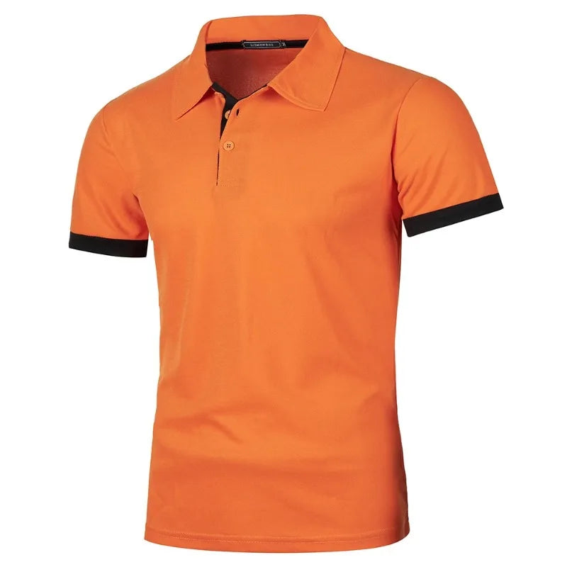 Men Short Sleeve Polo Shirt