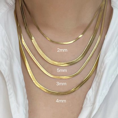 Minimalist Snake Chain Necklace