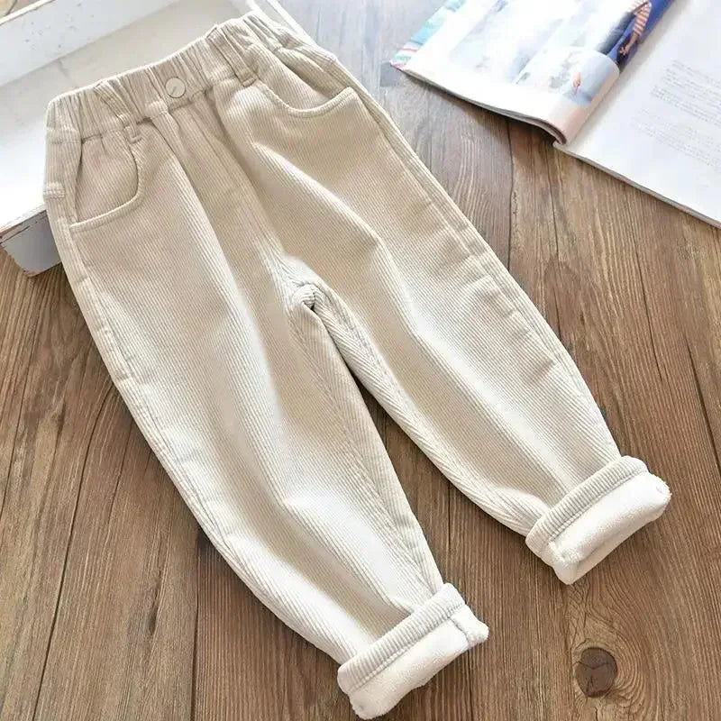 Pants Corduroy Children Outfits