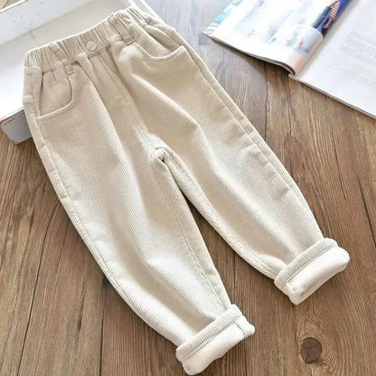 Pants Corduroy Children Outfits