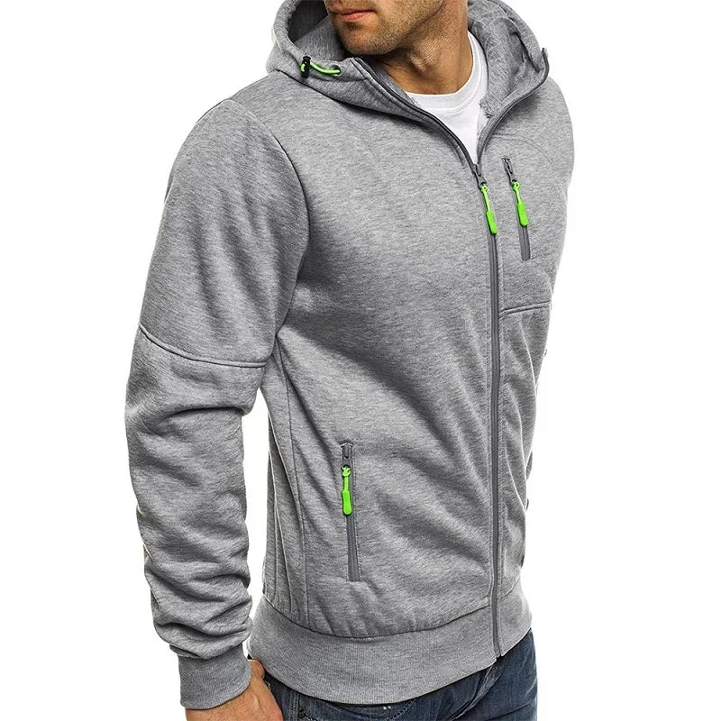 Hoodies Long Sleeve Sweatshirt Zipper