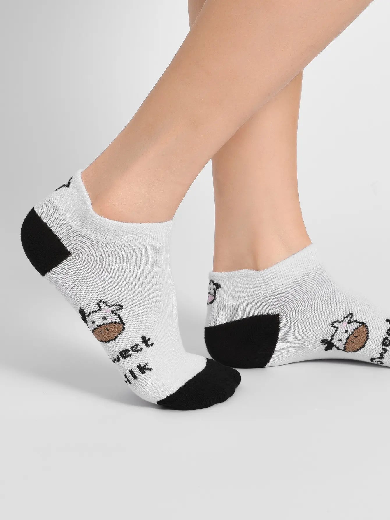 Women Cartoon Short Socks