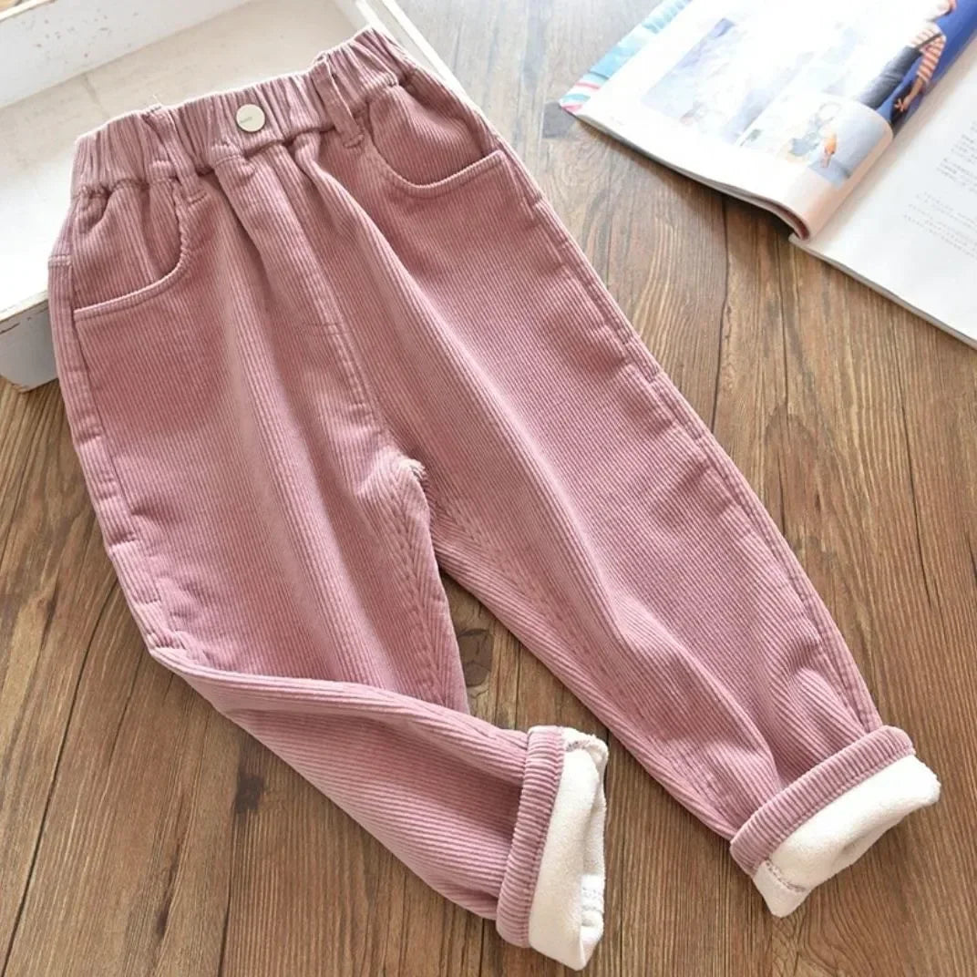 Pants Corduroy Children Outfits