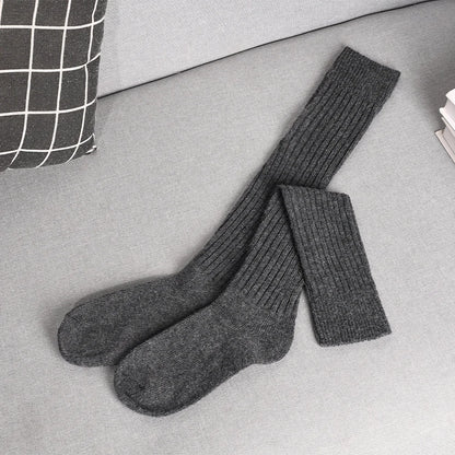 Women Long Socks Cashmere Women Boot