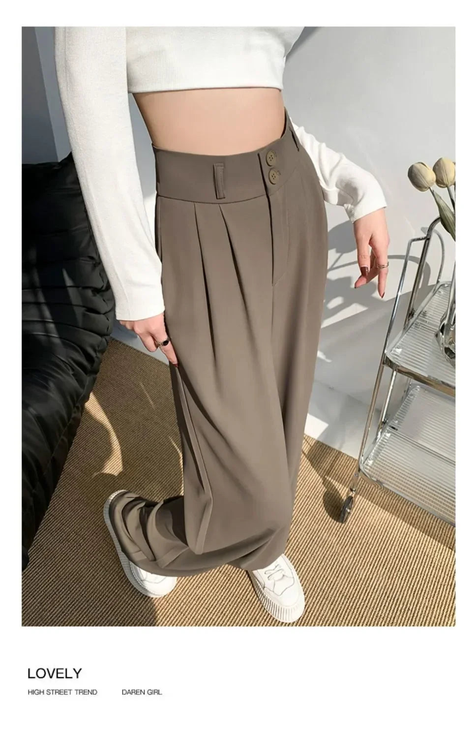 Elegant Wide Leg Pants Women