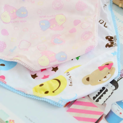 6PCS/Lot Kids Underwear Baby Girls Panties Cotton