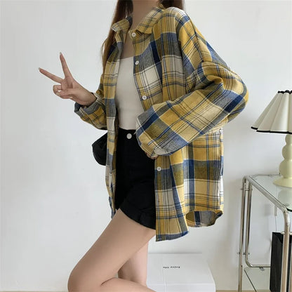 Plaid Shirt Women