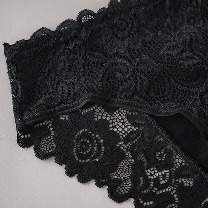 3PCS/Set Luxury Floral Embroidery Lace Panties