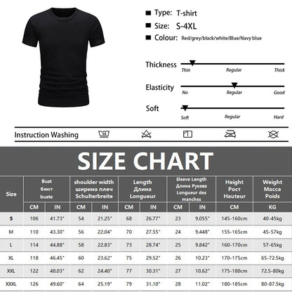 Summer Men's Cotton T-shirt