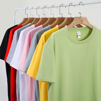 100% Cotton Solid T-shirts