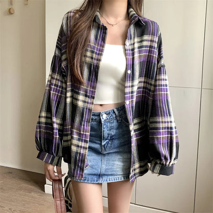 Plaid Shirt Women