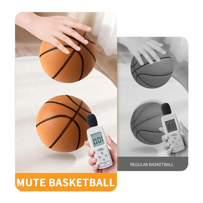 Mute Bouncing Basketball 24cm Indoor Dribble