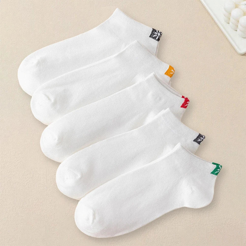 Women Cartoon Patterned Socks 5 Pairs