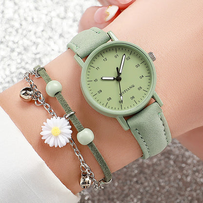 2PCS/Set Women's Watch F