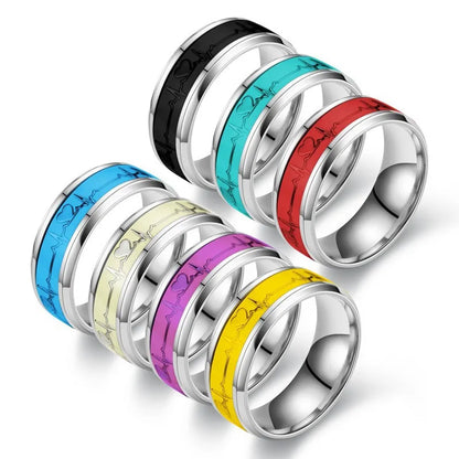 Stainless Steel Luminous Finger Rings