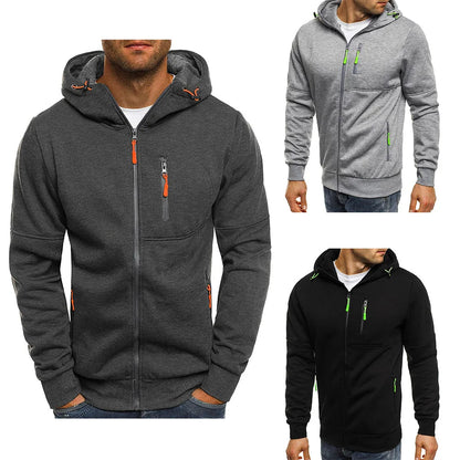 Hoodies Long Sleeve Sweatshirt Zipper