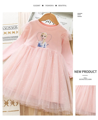 Princess Dress Girls Dress Long-sleeved