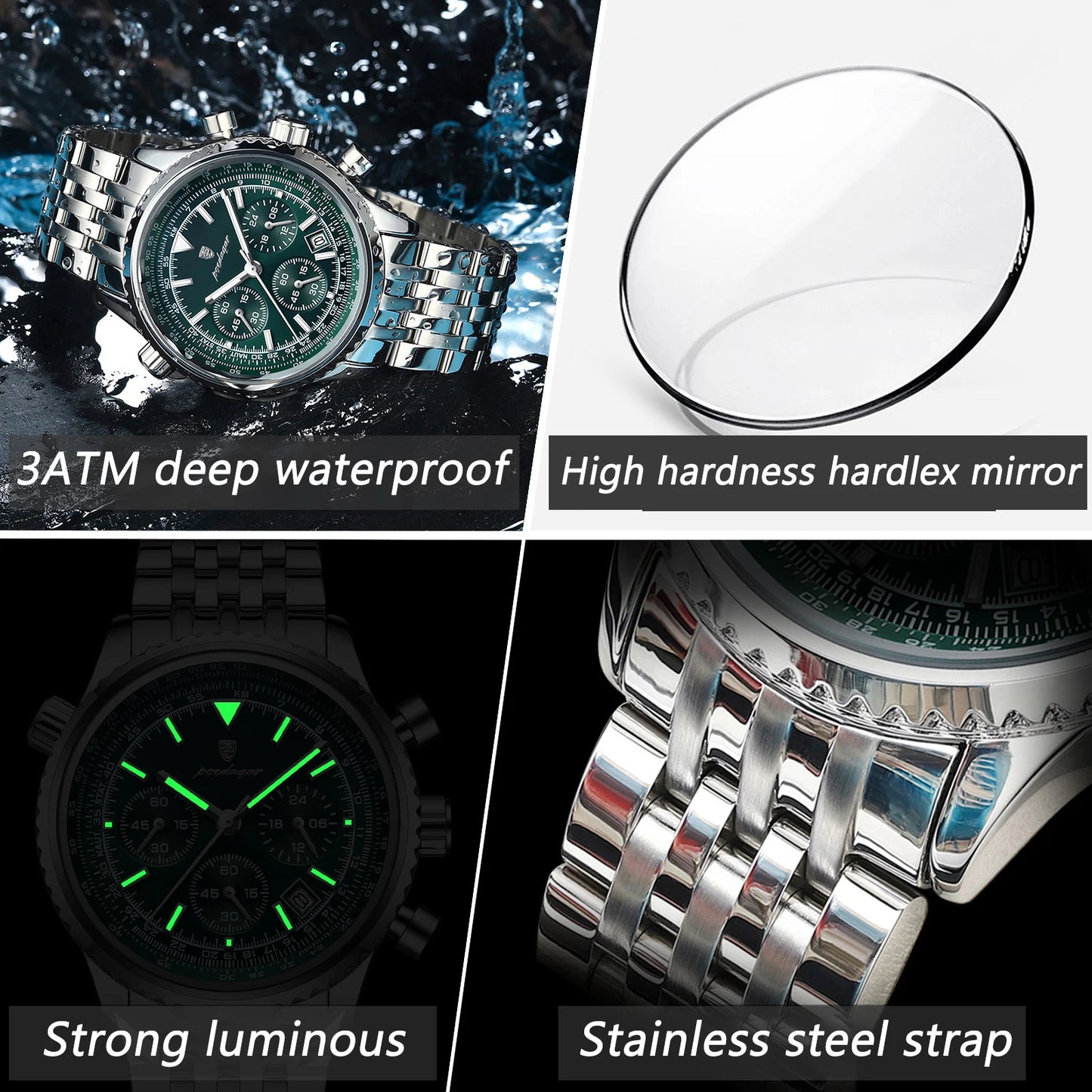 Luxury Military Watch for Men Waterproof