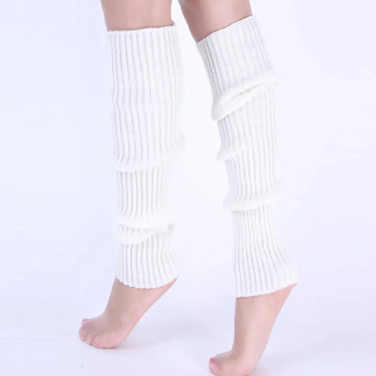 Classic Knit Leg Warmers Knit Knee